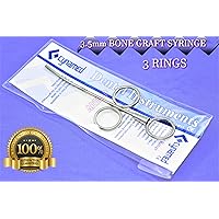 German Grade Dental Bone GRAFT Syringe 3.5mm for Dental IMPLANT and ORTHODONTIA Premium CYNAMED