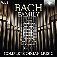 Bach Family: Complete Organ Music, Vol. 1 Bach Family: Complete Organ Music, Vol. 1 MP3 Music Audio CD