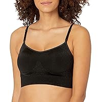 Warner's Women's Easy Does It Dig-Free Band with Seamless Stretch Wireless Lightly Lined Convertible Comfort Bra Rm0911a