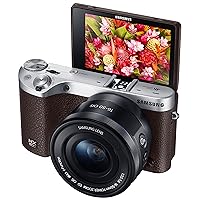 Samsung Electronics EV-NX500ZBMJUS NX500 28 MP Wireless Smart Compact System Camera with Included Kit Lens