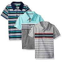 Boys' 3-Pack Short Sleeve Polo