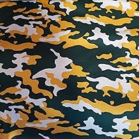Fashion Camouflage Gold/Green/White 45