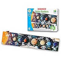 The Learning Journey: Long and Tall Puzzles - Solar System - 51 Piece, 5-Foot-Long Preschool STEM Puzzle - Educational Gifts for Boys & Girls Ages 3 and Up