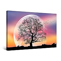 Startonight Canvas Wall Art - Flying from the Tree - Decor Painting for Living Room 32