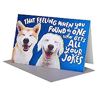 American Greetings Funny Anniversary Card for Couple from Us (Love and Laughs)