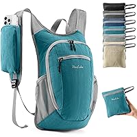 10L Small Hiking Backpack Travel Daypack Lightweight Packable Back Pack for Women Men(Teal Blue)
