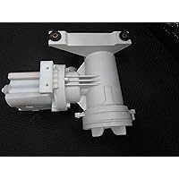 GE WH23X10028 Genuine OEM Drain Pump for GE Washing Machines Silver