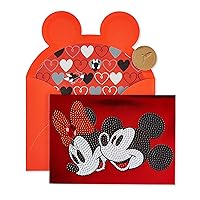 Disney Blank Card (Minnie and Mickey Mouse)