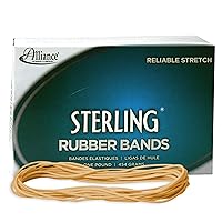 Alliance Rubber 24255 Sterling Rubber Bands Size #117A, 1 lb Box Contains Approx. 500 Bands (7