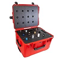 TSA-Approved Premium Wine Travel Case with Wheels - 12 Bottle Airplane Luggage with Foam Inserts for Airport Check-In, Limited Edition