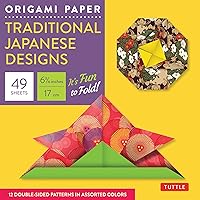 Origami Paper - Traditional Japanese Designs - Small 6 3/4