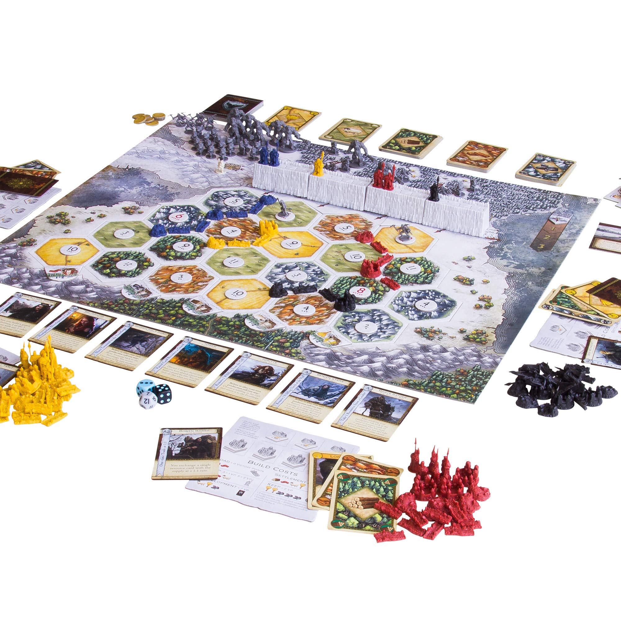 A Game of Thrones Catan Board Game (Base Game) | Board Game for Adults and Family | Adventure Board Game | Ages 14+ | for 3 to 4 Players | Average Playtime 60 Minutes | Made by Catan Studio