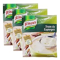 Knorr Sopa de Legumes - Portuguese Asparagus Soup (3 Pack, Total of 6.6oz)