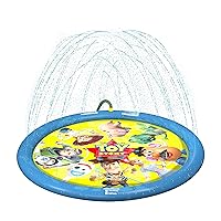 GoFloats Disney Pixar Splash Pad Mats and Water Sprinklers for Kids - Frozen, Cars, Mickey, Nemo and Toy Story