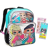 12”inches School Backpack & Lunch Box Details about   New LOL Surprise Brand new &Licensed 