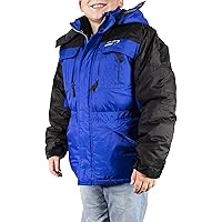 Boys 3in1 Winter Coat Jacket Warm Parka w/Insulated Snow Vest