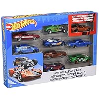 Hot Wheels Exclusive Decoration Gift Pack, 9-Piece