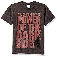 STAR WARS Boys' Big Know Power of The Dark Side Graphic Tee