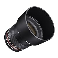 Samyang SY85M-P 85mm F1.4 Lens for Pentax , Black