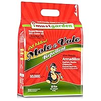 I Must Garden Mole & Vole Repellent: Professional Strength – Twice The Coverage – All Natural Ingredients - Pleasant Scent - 10lb