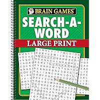 Brain Games - Search-A-Word - Large Print (96 Pages) Brain Games - Search-A-Word - Large Print (96 Pages) Spiral-bound