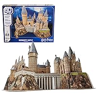 Harry Potter Hogwarts Castle 3D Puzzle Model Kit 209 Pcs, Harry Potter Gifts Desk Decor, Building Toys, 3D Puzzles for Adults & Teens 12+