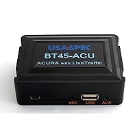 USA SPEC (BT45N-ACU) Bluetooth® Music & Phone Interface kit for Select (2005-2009) Acura Models with Live Traffic