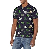 Lacoste Men's Holiday Regular Fit Crocodile Print Polo