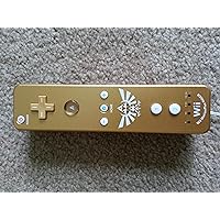 Nintendo Wii Remote Plus, Gold (Zelda Edition) (Renewed)