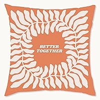 Retro Inspirational Quote Outdoor Decorative Throw Pillow, 18