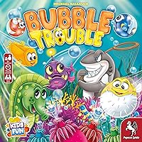 Bubble Trouble – Board Game by Pegasus Spiele 1-4 Players – Board Games for Family – 15-25 Minutes of Gameplay – Games for Family Game Night – Kids and Adults Ages 5+ - English Version