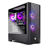 Skytech Gaming Blaze 3.0 Gaming PC Desktop – Intel Core i5 12400F 2.5 GHz, NVIDIA RTX 3060, 500GB NVME SSD, 16GB DDR4 RAM 3200, 600W Gold PSU, 11AC Wi-Fi, Windows 11 Home 64-bit,Black