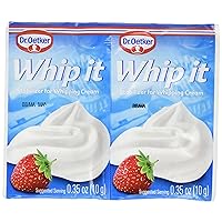 Dr. Oetker Whipped Cream Stabilizer, 0.35 Ounce (Pack of 2)