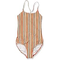 Seafolly Girls' Adjustable Criss Cross Back One Piece Swimsuit