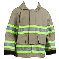 Firefighter Personalized Tan Toddler Jacket