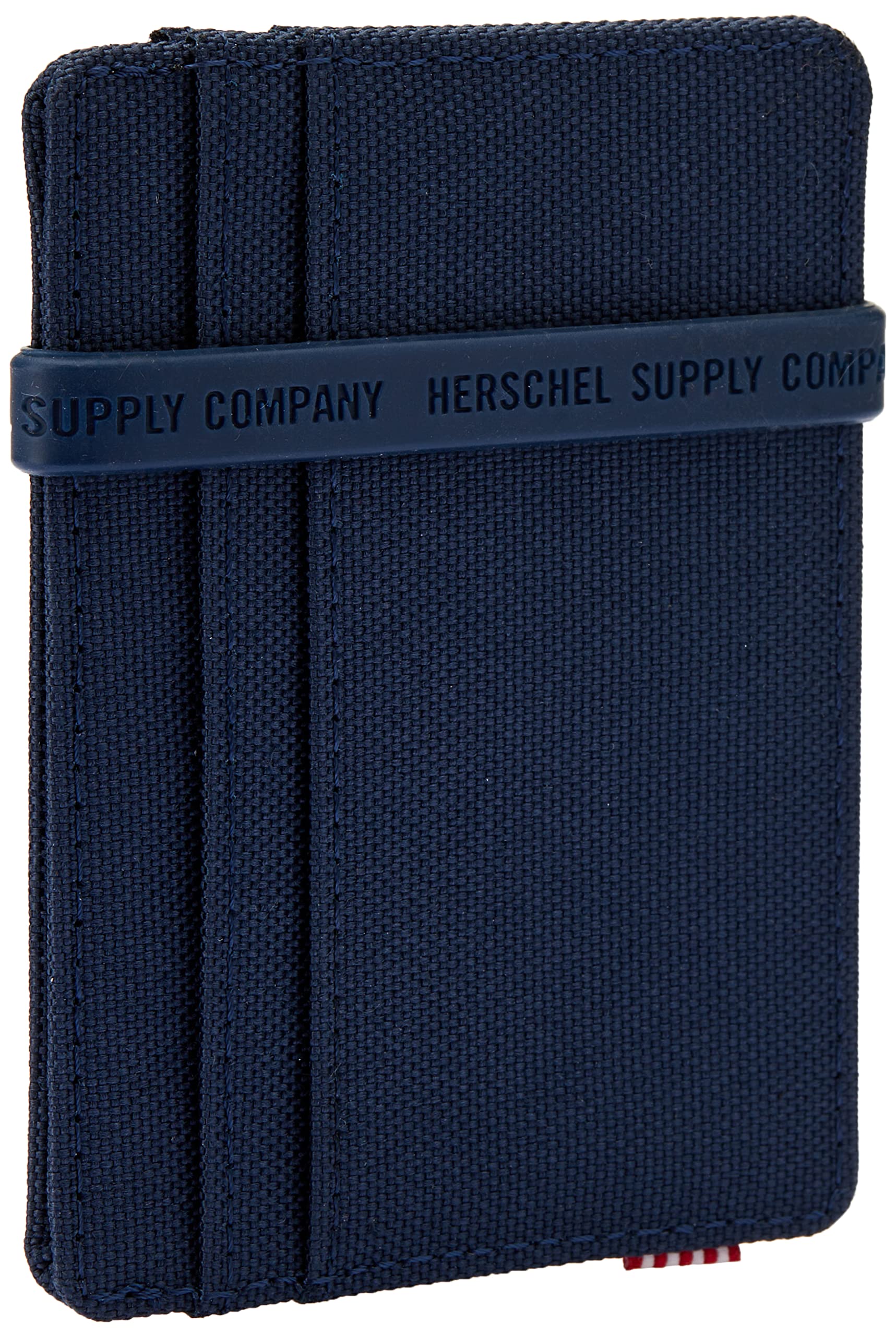 Herschel mens Charlie Rfid Card Case Wallet, Navy, One Size US