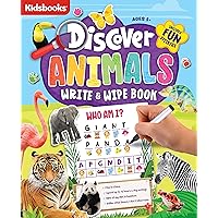 Discover Animals: Write & Wipe Book-Includes Write-and-Wipe Pen and Fun Stickers Discover Animals: Write & Wipe Book-Includes Write-and-Wipe Pen and Fun Stickers Spiral-bound