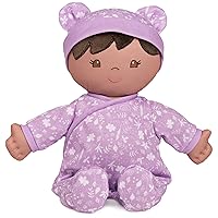 GUND Baby Sustainable Baby Doll, Plush Doll Made from Recycled Materials, for Babies and Newborns, Purple, 12”