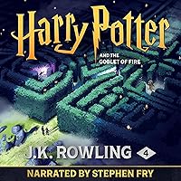 Harry Potter and the Goblet of Fire (Narrated by Stephen Fry) Harry Potter and the Goblet of Fire (Narrated by Stephen Fry) Audible Audiobook Paperback Kindle Hardcover Audio CD