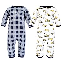 Hudson Baby Unisex Baby Premium Quilted Coveralls