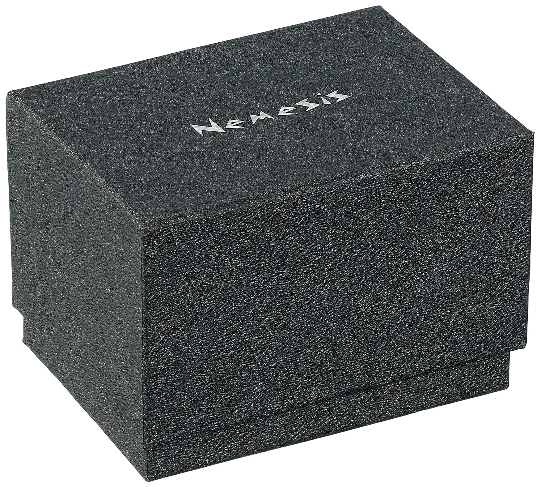 Nemesis Bella Stainless Steel Analog-Quartz Leather Strap, Grey, 37.7 Casual Watch (Model: FXB092K)