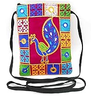 beautiful handcrafted Multi Color Embroidered Sling Bag