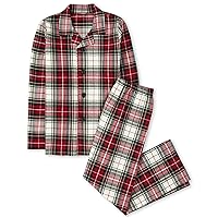 The Children's Place Baby Christmas Flannel Pajama Set