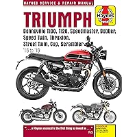 Triumph Bonneville T100/Bobber/Thruxton/Street/Scrambler Haynes (Paperback)