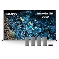 Sony 83 Inch BRAVIA XR A80L OLED 4K HDR Google TV HT-A9 7.1.4ch Home Theater Speaker System