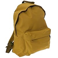 Fashion Backpack/Rucksack (18 Liters) (One Size) (Mustard)