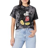 Disney Characters Traditional Mickey Women's Fast Fashion Short Sleeve Tee Shirt