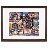 MCS Frame for Puzzles, Walnut, 18 x 24 in or smaller
