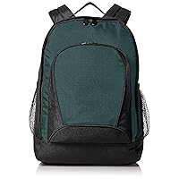 Augusta Sportswear Ripstop Backpack, One Size, Dark Green/Black