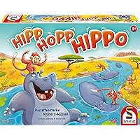 Schmidt Spiele 40594 Hipp-hop Hippo, Running Game, Colourful